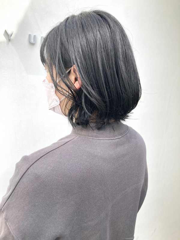 暗髪◎  シルバーグレー◎  透け髪◎