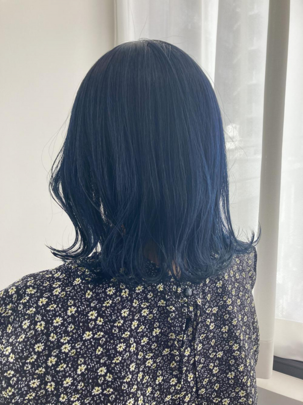 夏シアン◎    before after