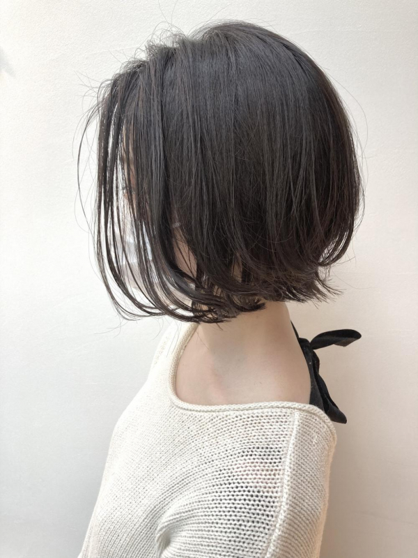派手髪卒業◎  やわらか暗髪◎  透け感◎