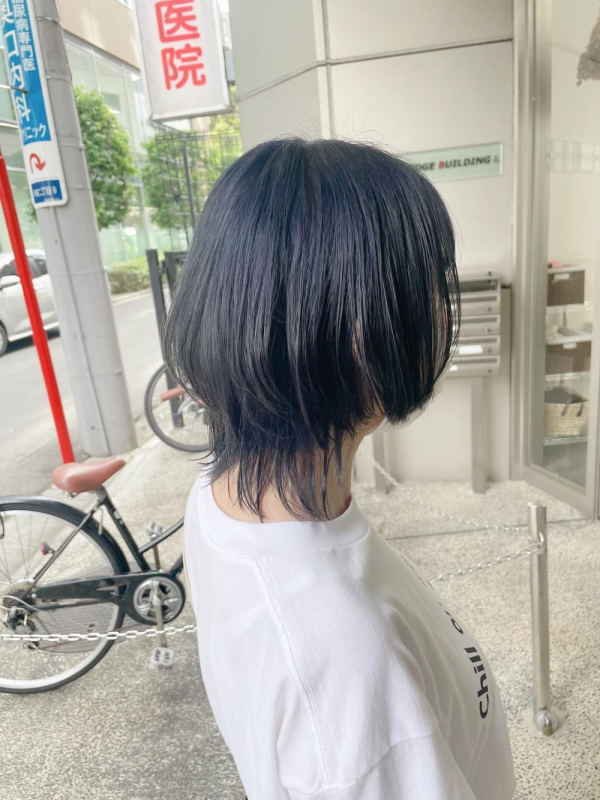ネイビーアッシュ◎MILK 高橋