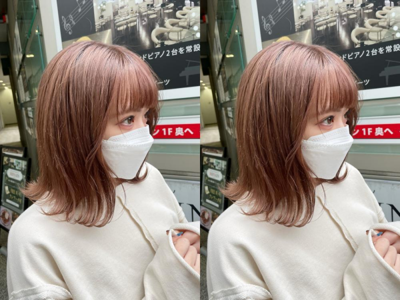 《吉田悟志》暖色ベージュ♪ケアブリーチ仙台