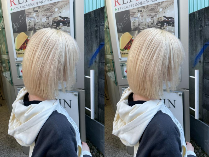 抜きっぱなしブロンド ケアブリーチ  仙台