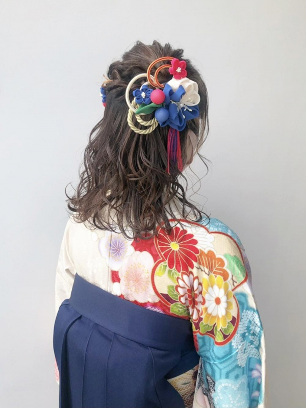 【高橋舞】卒業式　ヘアセット