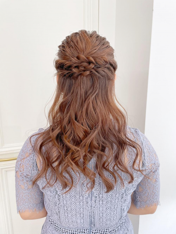 【高橋舞】ヘアセット　ハーフアップ　ヘアアレンジ