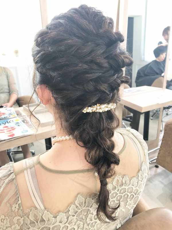 LEMO　編みおろし　ヘアセット