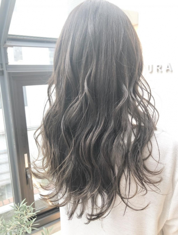 透明感カラー　シフォングレージュ　イルミナカラー