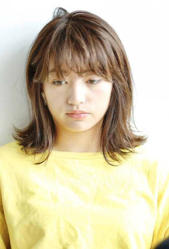 ２０代３０代４０代◎小顔　無造作　ボブディ　くびれセミディ　