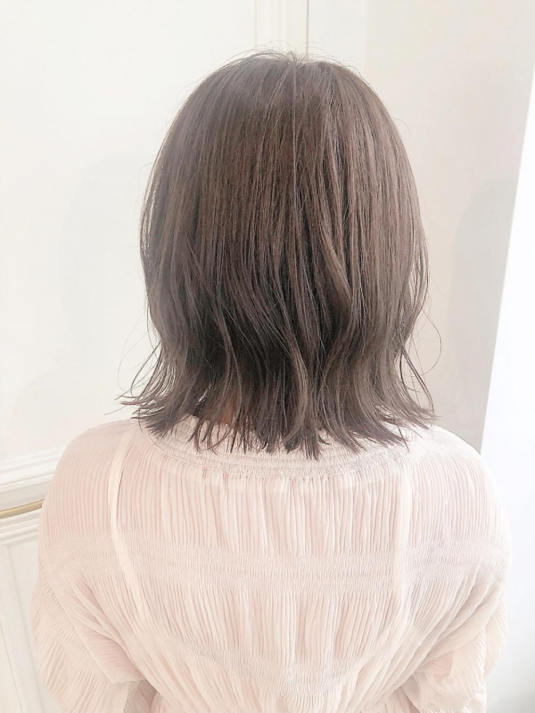 大人可愛い　ナチュラルボブ