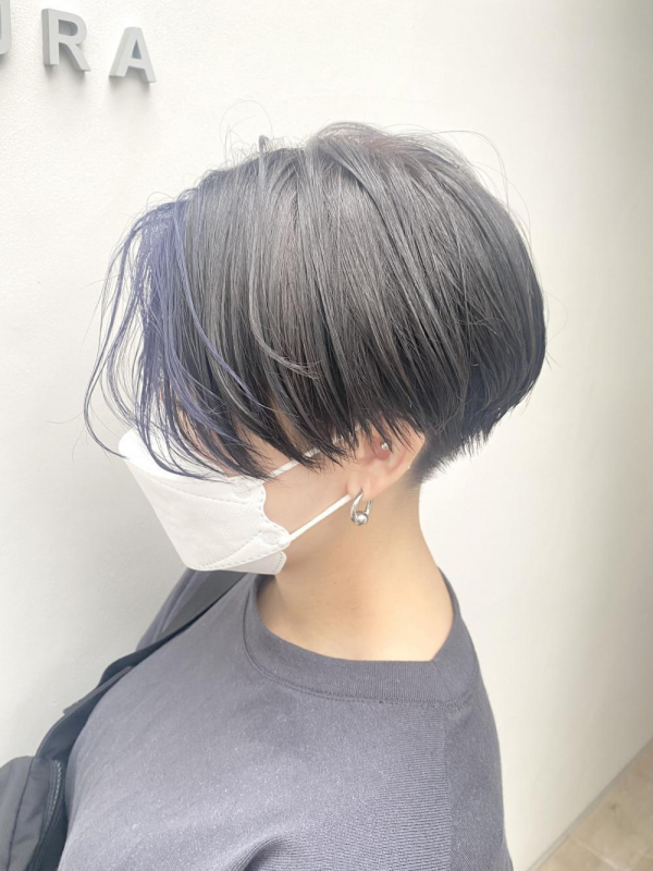 フェイスフレーミング　ハンサムショート　韓国